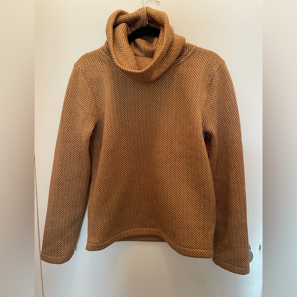 J Crew Long-sleeve funnelneck pullover size Small